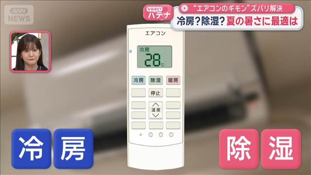 “エアコンのギモン”ズバリ解決　冷房？除湿？専門家伝授快適＆お得な温度