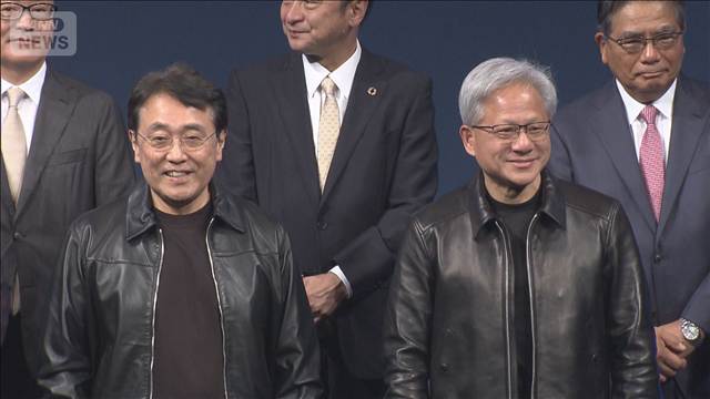 エヌビディアのフアンCEO　日本のAI開発を支援　日の丸連合で新会社が本格始動