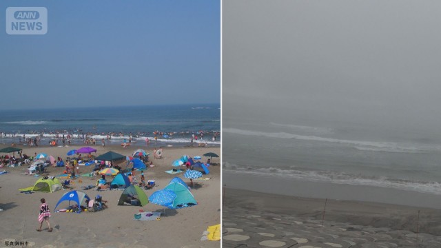 なぜ？消える海水浴場の砂浜　「茨城のゴールドコースト」は海開き断念