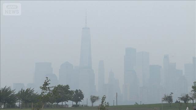 トランプ氏　山火事による大気汚染でカナダを非難　損害費用を「関税に上乗せ」と警告