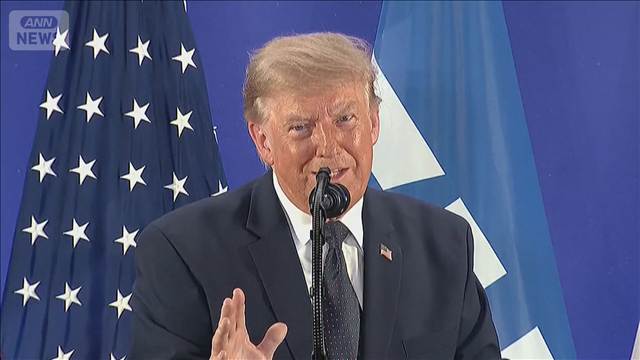 トランプ氏　W杯のアメリカ単独開催に意欲　FIFA会長から米中共同開催の提案も
