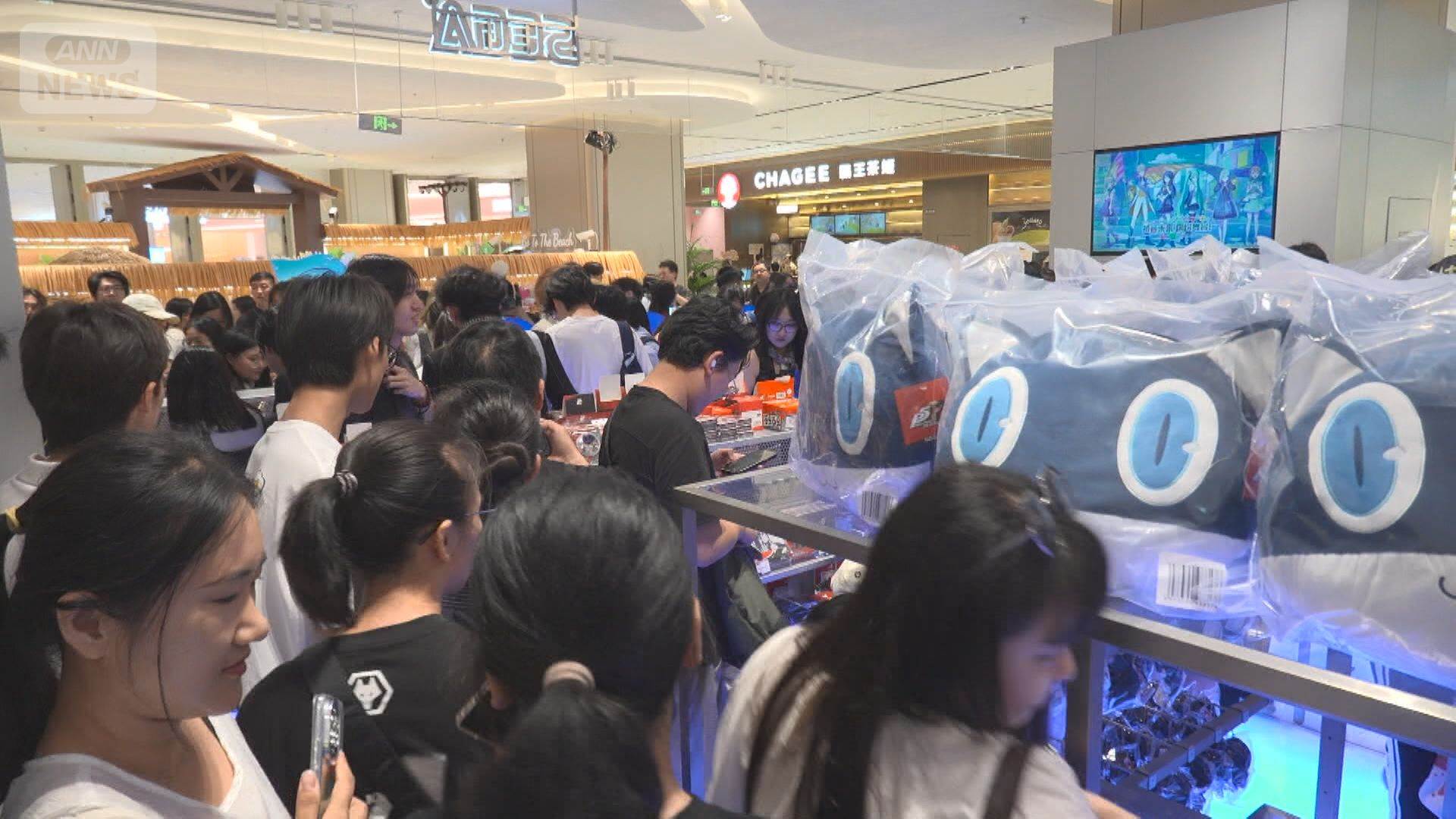 北京で初のセガの店舗がオープン 日中関係悪化でも日本キャラクターは人気