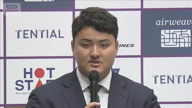 【速報】佐々木麟太郎　MLBマーリンズ入団を決断　会見で本人が表明