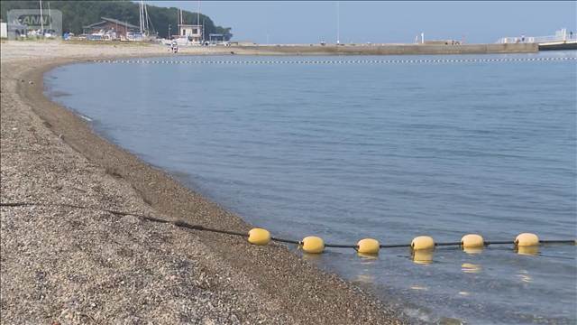 富山・黒部市の海水浴場で群馬県から来ていた小4男児が死亡