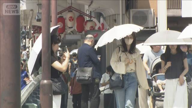 猛暑日地点数が今年最多 熱中症に厳重警戒　関東甲信と東海で梅雨明け