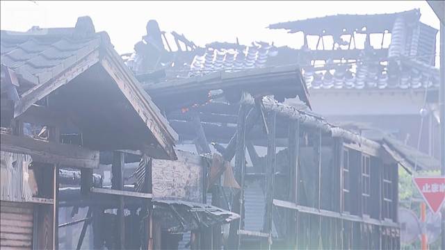 老舗酒蔵で火災　周辺の住宅も延焼　新潟市