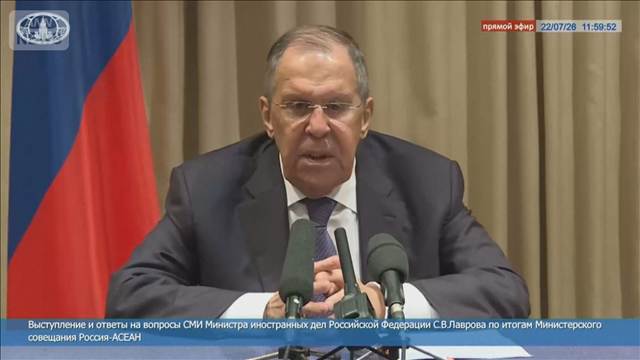 ロシア外相が米国務長官と会談へ　23日実施　高市総理の「非核三原則」発言には懸念