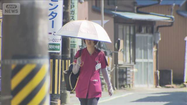 【速報】40℃以上の酷暑日 全国で6地点 今年最多　静岡・佐久間で41.1℃を観測