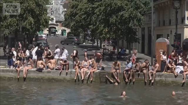 仏熱波で6月の超過死亡5700人超に　75歳以上の高齢者が6割超　全世代で死者数が増加