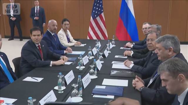 米ロ外相がマニラで会談　対面では10カ月ぶり　ウクライナの和平交渉など協議