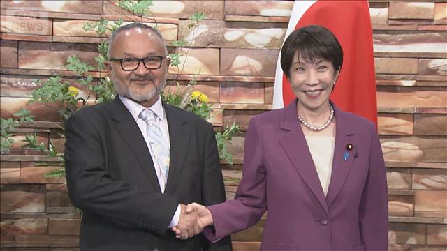 日・ソロモン諸島首脳会談　中国念頭に結束の重要性確認