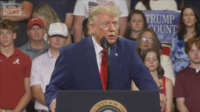 トランプ氏　イランへの大規模攻撃を検討「決断を下す寸前」