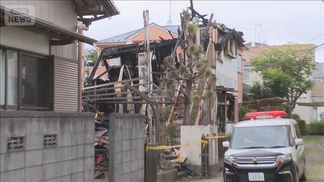茨城・龍ケ崎市の住宅で火事　年齢・性別不明の1人の遺体