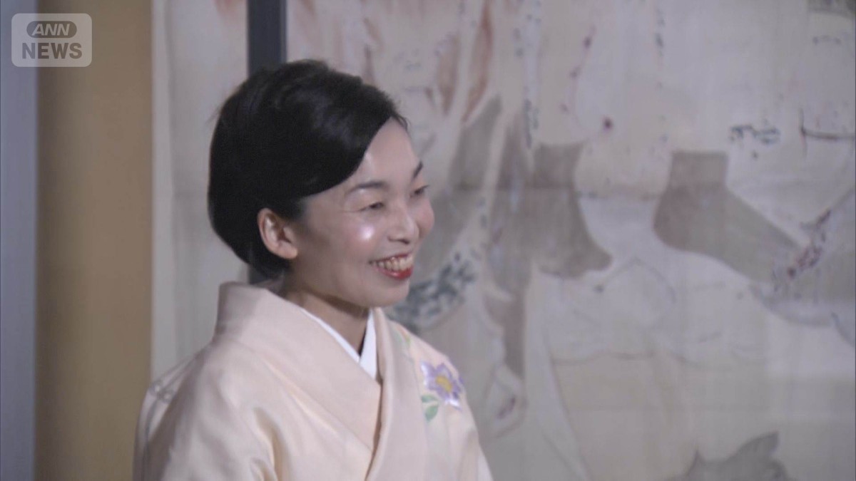 三笠宮家の彬子さま　東京都美術館100周年記念の展覧会の開会式に出席