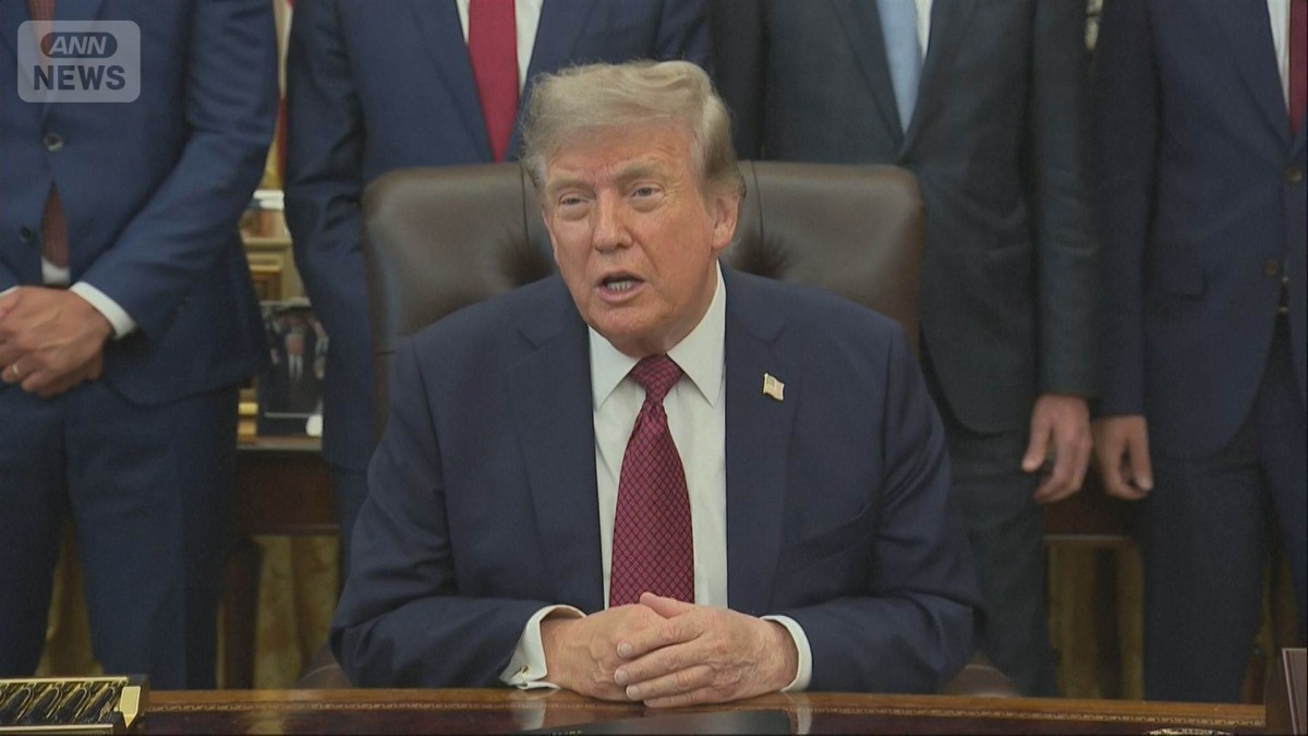 トランプ氏　EUによるグーグルへの制裁金に不満　「高関税課す」とけん制