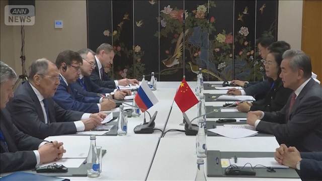中ロ外相が会談　両国の協力強化で一致「再軍事化や核保有に断固反対」と日本批判も