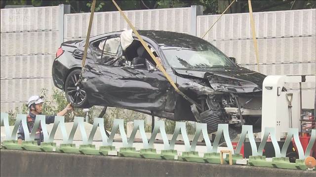 福島・東北自動車道　車2台絡む事故　1人死亡