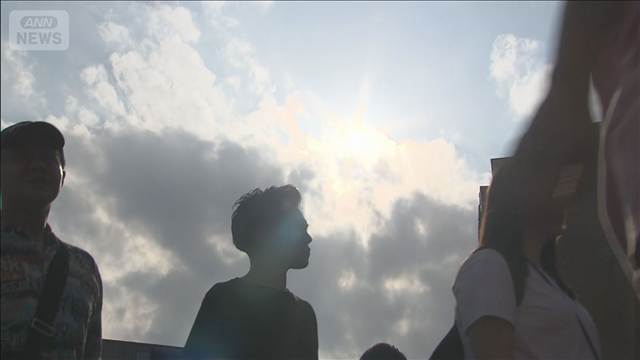 【速報】都内“熱中症”168人搬送（午後9時 時点）