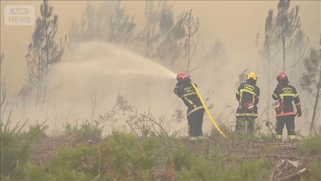 仏の山火事広がる　政府が高齢者らへ高機能マスク250万枚優先配布