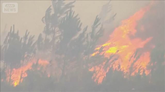 フランス南西部で山火事続く 22万人避難　鉄道運休など交通にも影響