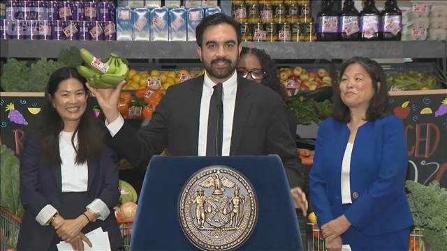 ニューヨーク市長が驚きの物価対策　市営の格安食料品店開設を発表　2027年オープンへ