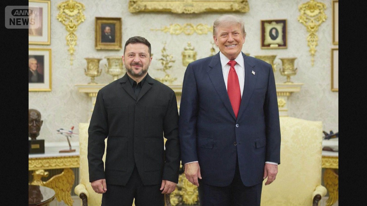 トランプ氏　ゼレンスキー氏と会談　アメリカ製迎撃ミサイルのライセンス生産を協議
