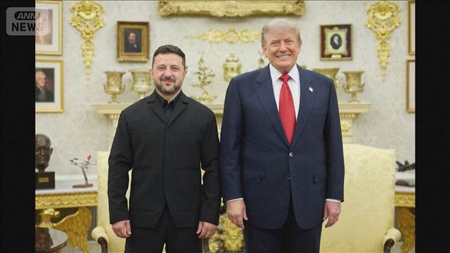 トランプ氏　ゼレンスキー氏と会談　アメリカ製迎撃ミサイルのライセンス生産を協議