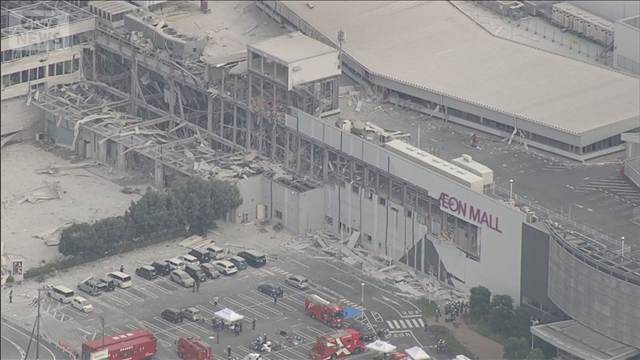 「イオンモール熊本」新たに年齢不明の女性2人死亡　爆発事故による死者は5人に