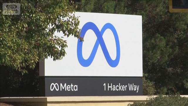 米IT大手「メタ」　純利益が前年同時期に比べ14％減少　6月までの3カ月の決算