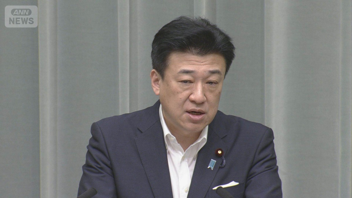 木原官房長官「ボランティアは自治体情報の確認を」