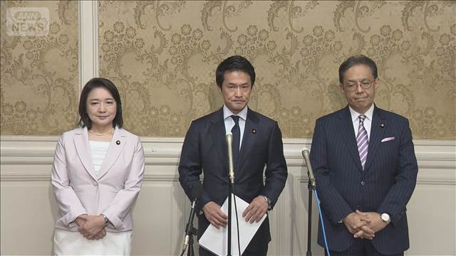 中道・立憲・公明「3党合流」の中間整理案まとめる　合流方法に優先順位