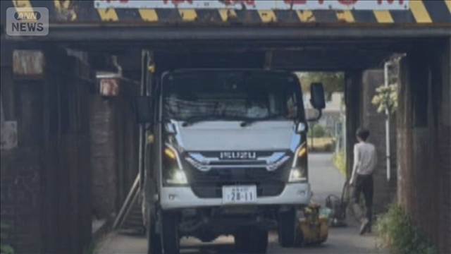 JR山陽線の橋桁にトラック接触　運転見合わせも　けが人なし