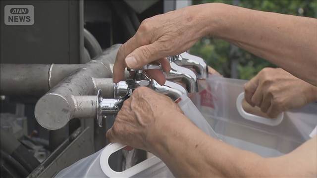 猛暑のなか断水続く氷川町　停電はきょう夕方復旧見込み「でも家が全壊で…」