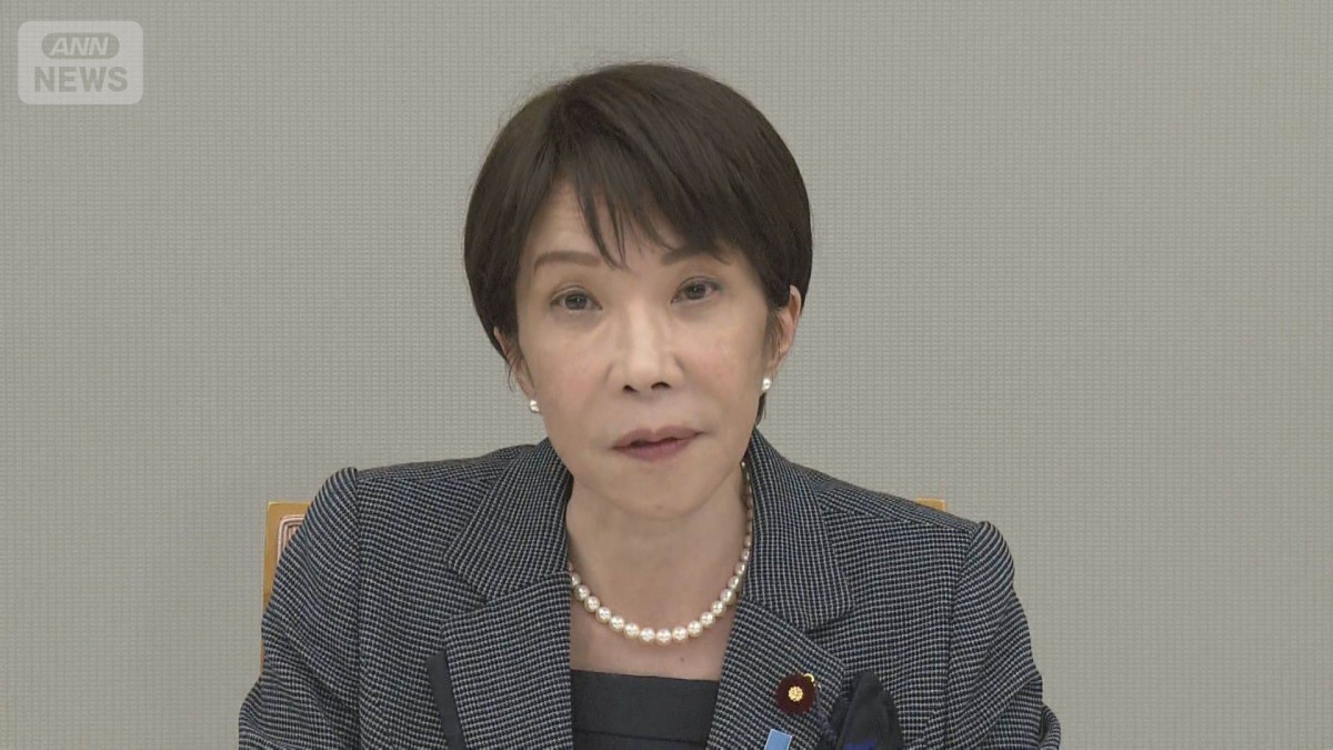 「水や支援物資の供給に全力」高市総理　熊本地震 非常災対本部