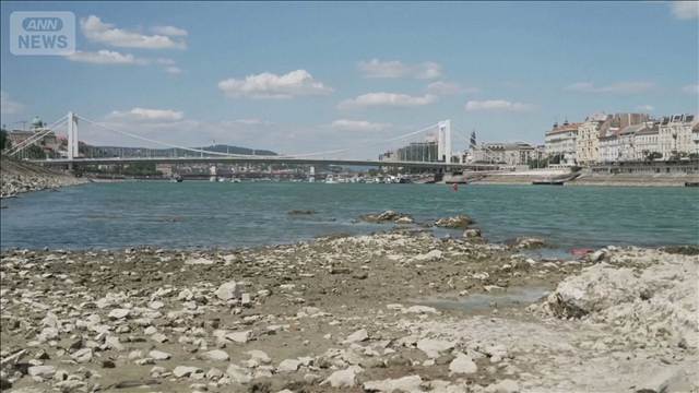 渇水でハンガリー唯一の原発停止へ　ドナウ川の水位過去最低「エネルギー危機到来も」