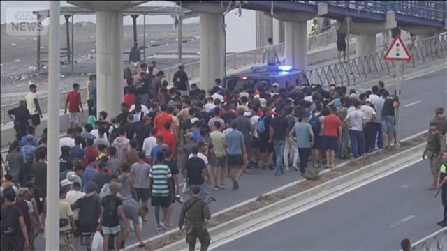 不法移民殺到で欧州自由移動制限　スペインの飛び地に6万人　各国が流入を懸念
