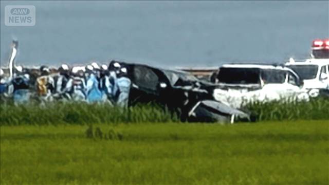 農道で車同士が衝突 高齢女性が死亡 子どもを含む7人けが　千葉・柏市