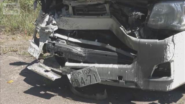 国道で車4台が絡む事故　3人が病院に搬送　青森