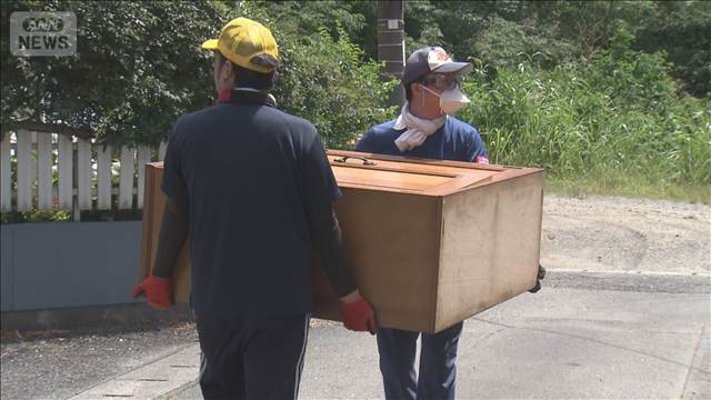 熊本市でボランティア活動始まる　20人が毎日参加　住民からは感謝の声