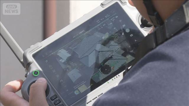 熊本地震　ドローンで住宅被害を点検　台風接近に備え無償でボランティア活動