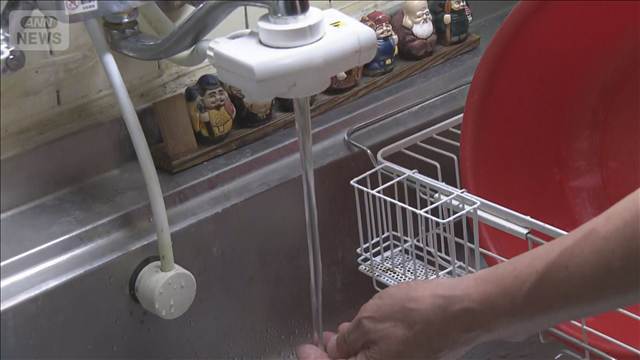 地震による断水解消　水道水行き渡る　熊本・甲佐町