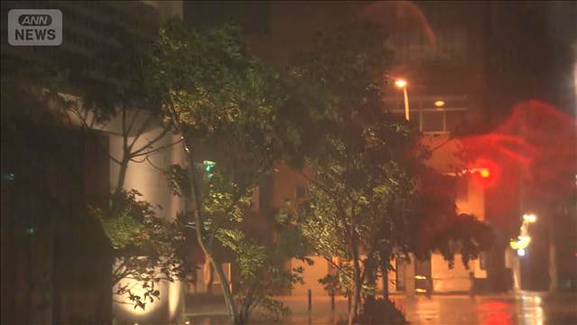 台風13号　沖縄や奄美で荒天　災害発生警戒　空の便にも影響