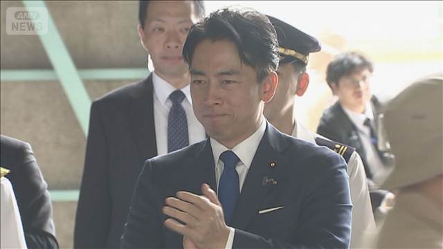 自衛隊の最新哨戒機が海賊対処で初の中東派遣　小泉防衛大臣が激励