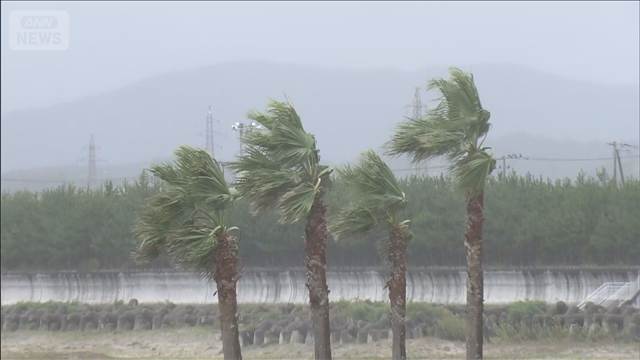 台風15号 今夜にも茨城県に上陸か　関東や東北で大雨や暴風