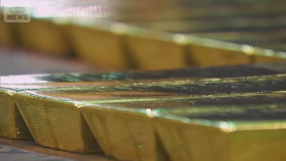 金2カ月ぶり高値 米FRB利上げ観測後退で ドル信認低下で各国中銀が購入進める