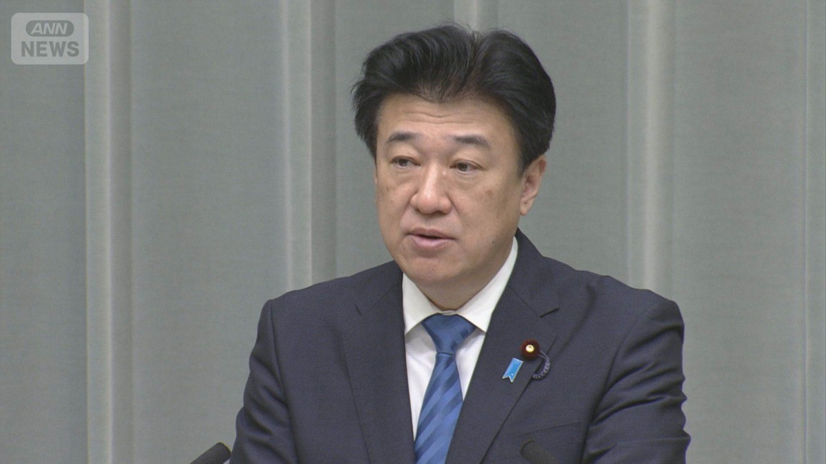 木原官房長官　中ロの共同軍事活動に「懸念」　習主席とプーチン大統領が会談