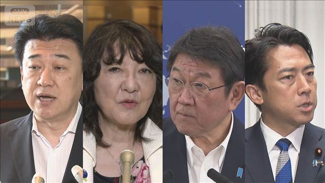 内閣改造“政権の骨格”維持へ　茂木外務大臣と小泉防衛大臣の留任も有力