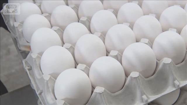 年末の卵価格　去年より低い水準で推移する見通し