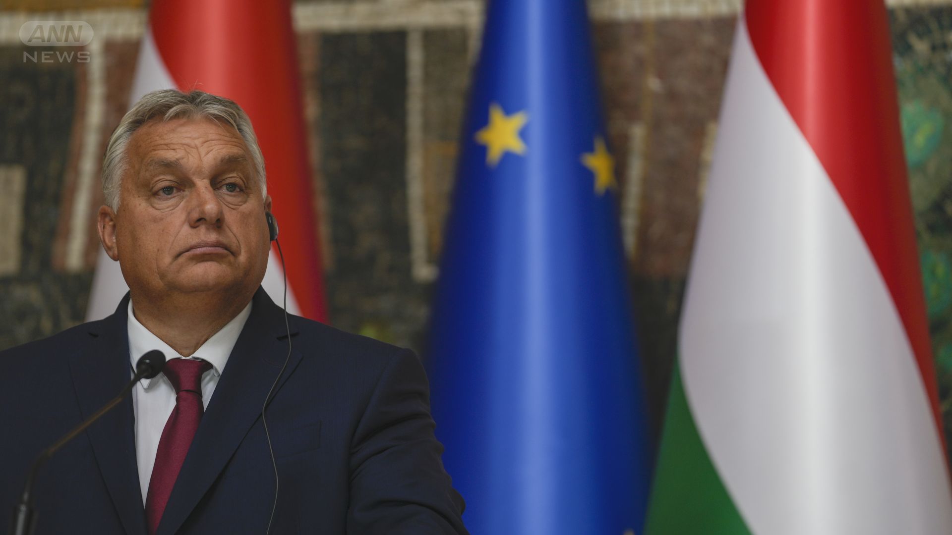 “ロシア寄り”とされるハンガリーのオルバン首相（AP／アフロ）