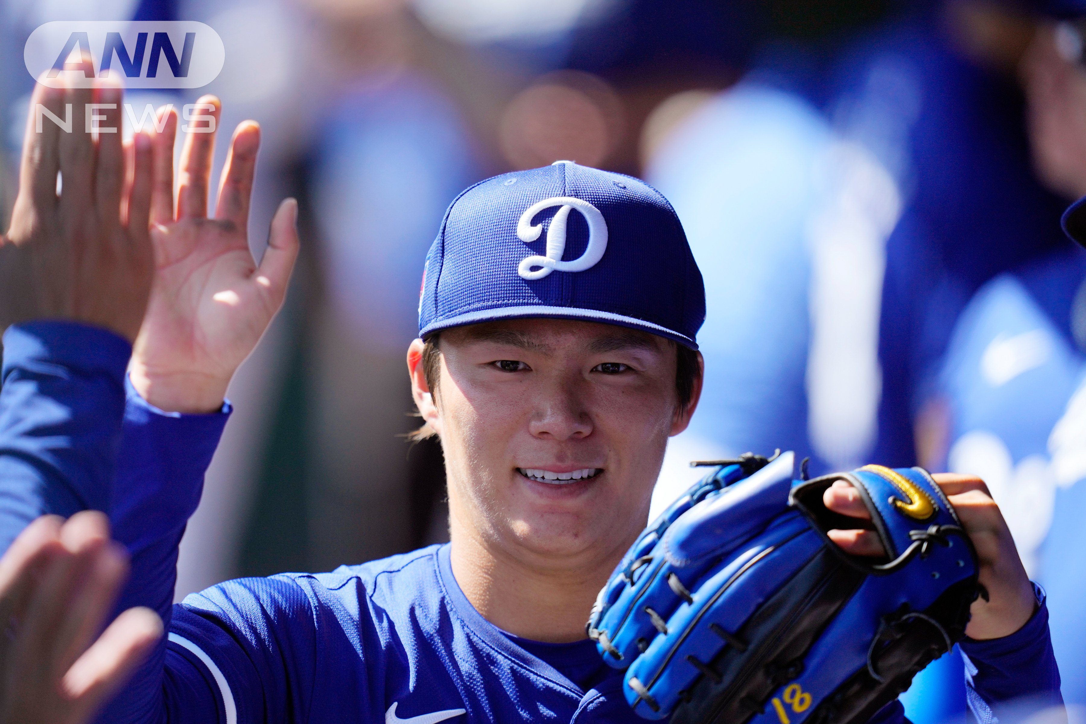 開幕２戦目を任された山本（写真:AP/アフロ）